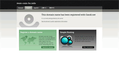 Desktop Screenshot of mon-coin-hc.info